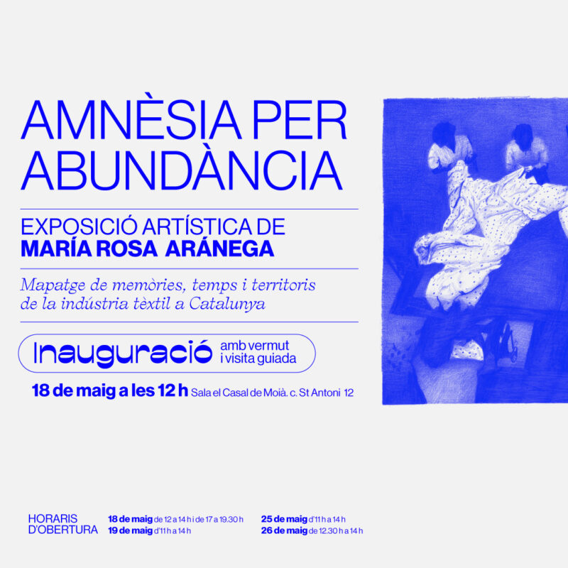 Amnèsia per abundància de María Rosa Aránega